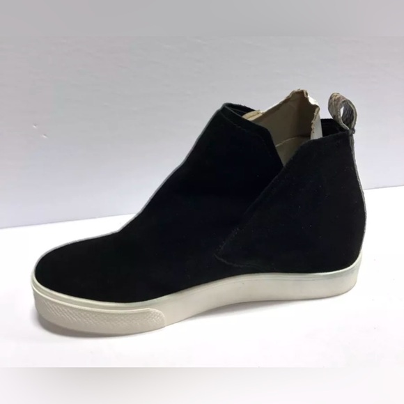 Dolce Vita Walker Womens Sneaker Black Suede 8.5M - Picture 2 of 6